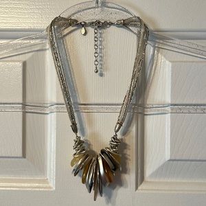 Chico’s Silver Statement Necklace ✨